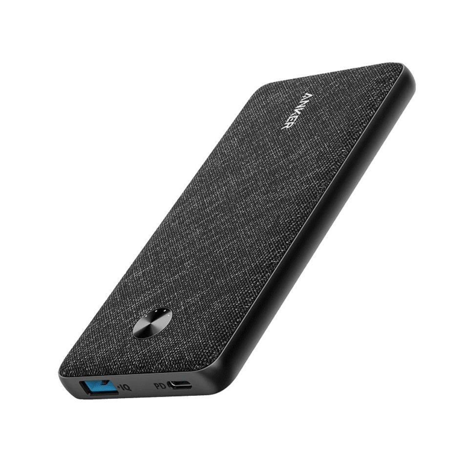 شاحن متنقل PowerCore III Sense بسعة 10000 مللي أمبير بمنفذ USB-C من Anker | أسود شاحن متنقل PowerCore III Sense بسعة 10000 مللي أمبير بمنفذ USB-C من Anker | أسود